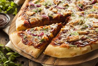 CPK BBQ Chicken Pizza