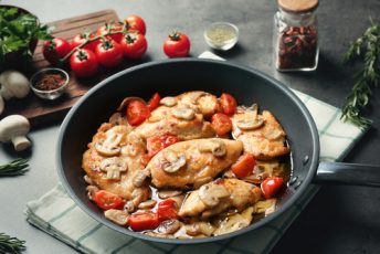 Stuffed Chicken Marsala