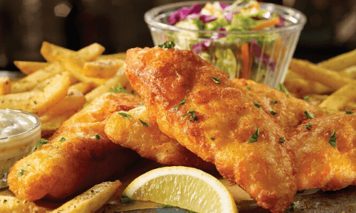 TGI Fridays Celebrates Return Of Fish And Chips - Fast Food Menu Prices