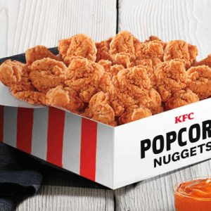 KFC Popcorn Chicken Nuggets Review - Fast Food Menu Prices