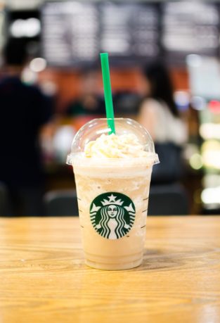 Starbucks Cinnamon Roll Frappuccino - Fast Food Menu Prices