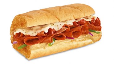 Subway Pizza Sub Melt