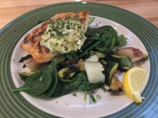 Applebee's Savory Cedar Salmon