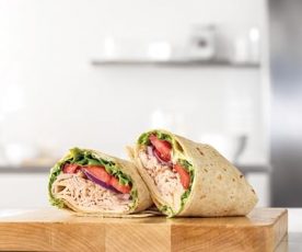 Arby's - Roast Turkey and Swiss Wrap
