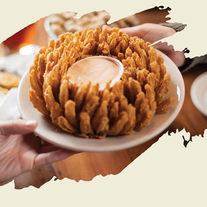 Texas Roadhouse Cactus Blossom Review - Fast Food Menu Prices