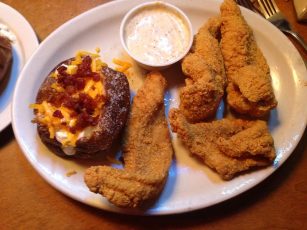 Texas Roadhouse fried fish