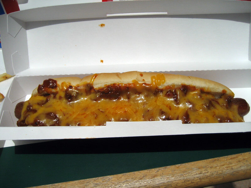 Dairy Queen Chili Cheese Dogs Review Fast Food Menu Prices