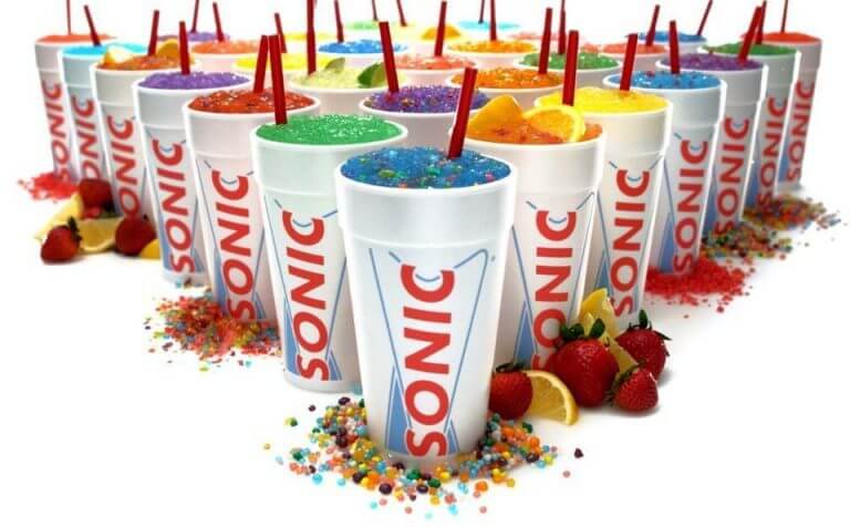 Sonic Slushes Review - Fast Food Menu Prices