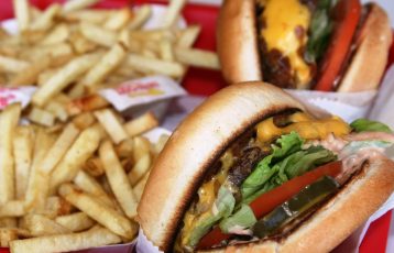 In-N-Out Animal Style burger