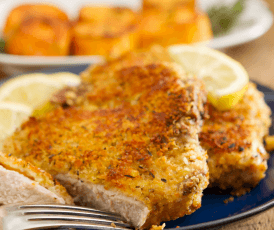 Copycat Longhorn Parmesan Crusted Chicken/Steak Recipe