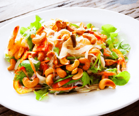 Copycat Panera Spicy Thai Salad With Chicken