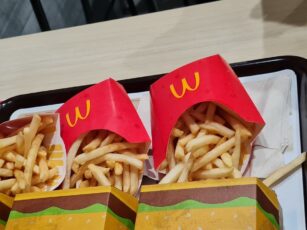 Mcdonald's fries 2 bags