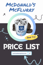How Much Is McDonald’s McFlurry Price? - Fast Food Menu Prices