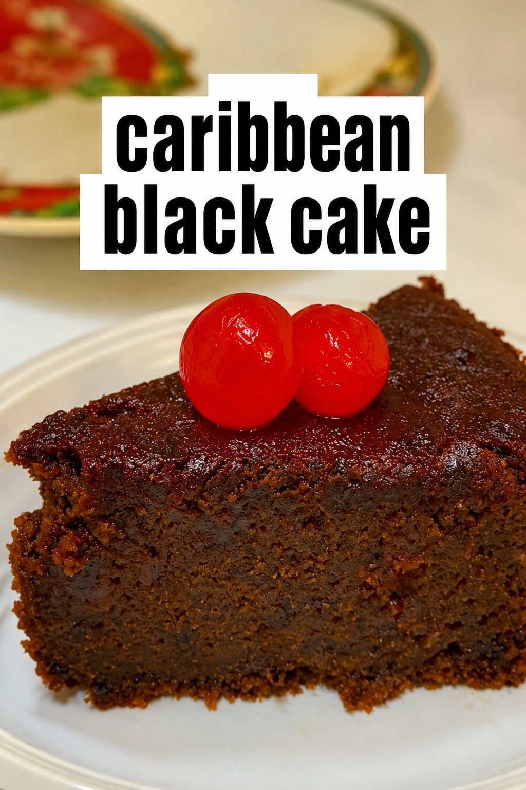caribbean black cake