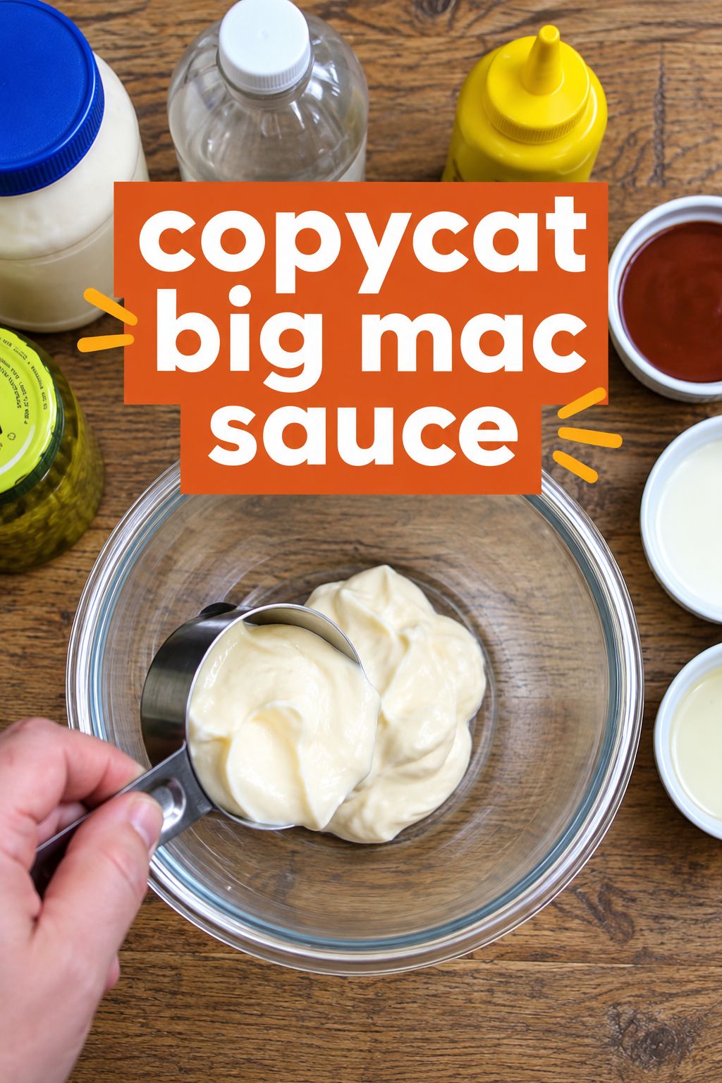 copycat big mac sauce burger sauce