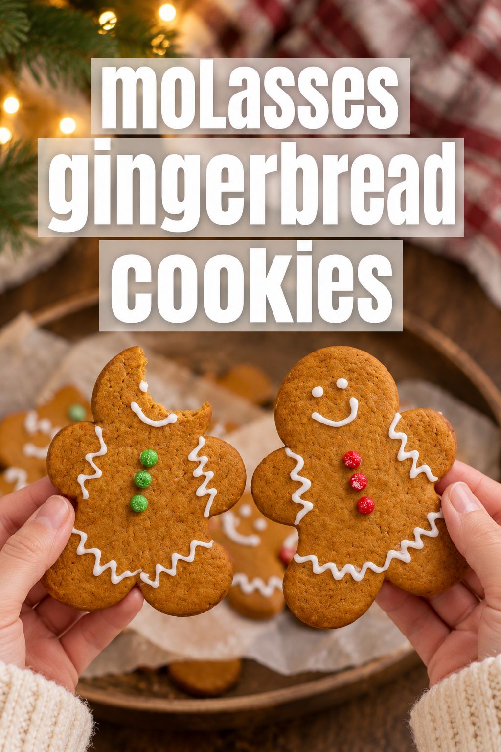 molasses gingerbread cookies