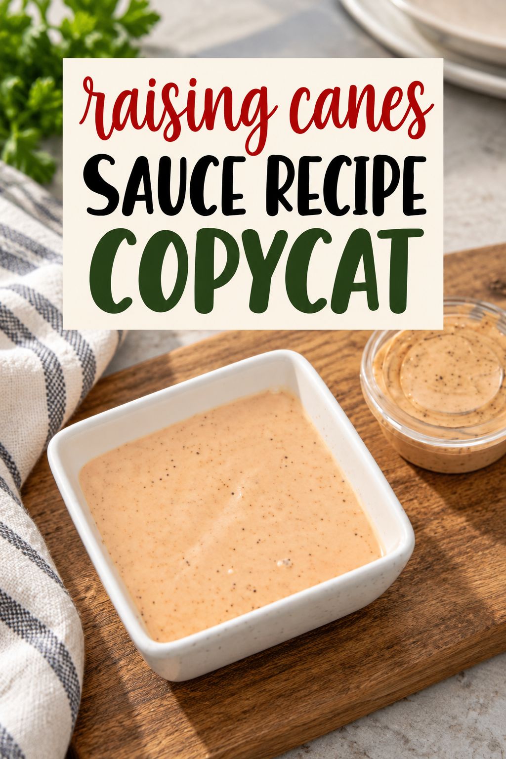 raising canes sauce recipe copycat