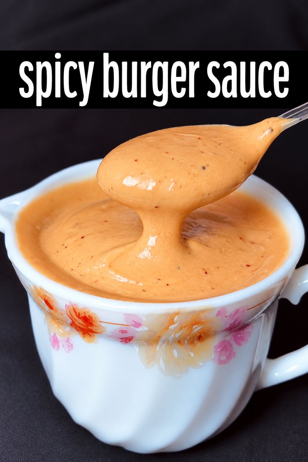 spicy burger sauce